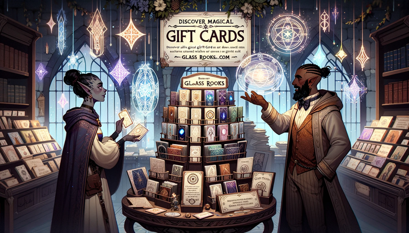 GIVING GIFTS IS EASY WITH GLASS ROOKS.COM GIFT CARDS